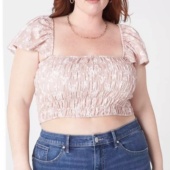 NWT LANE BRYANT Crop Top - Picture 2 of 6